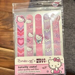Hello Kitty Nail File Set - Pink and Purple